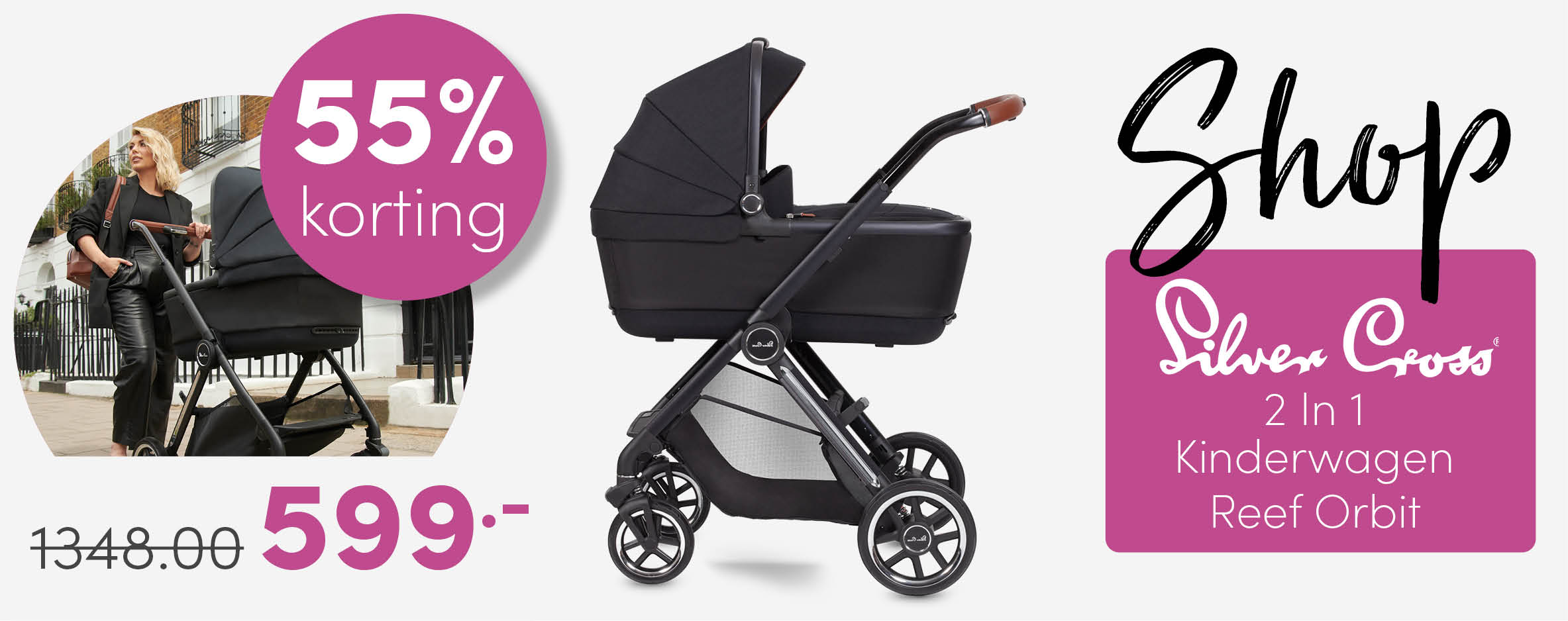 Silver Cross Kinderwagen 2 In 1 Reef Orbit | Baby & Tiener Megastore