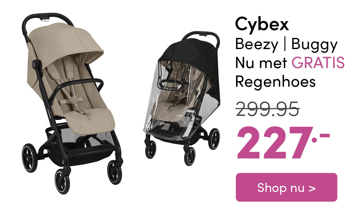 Cybex Buggy Beezy Black Almond Beige | Baby & Tiener Megastore